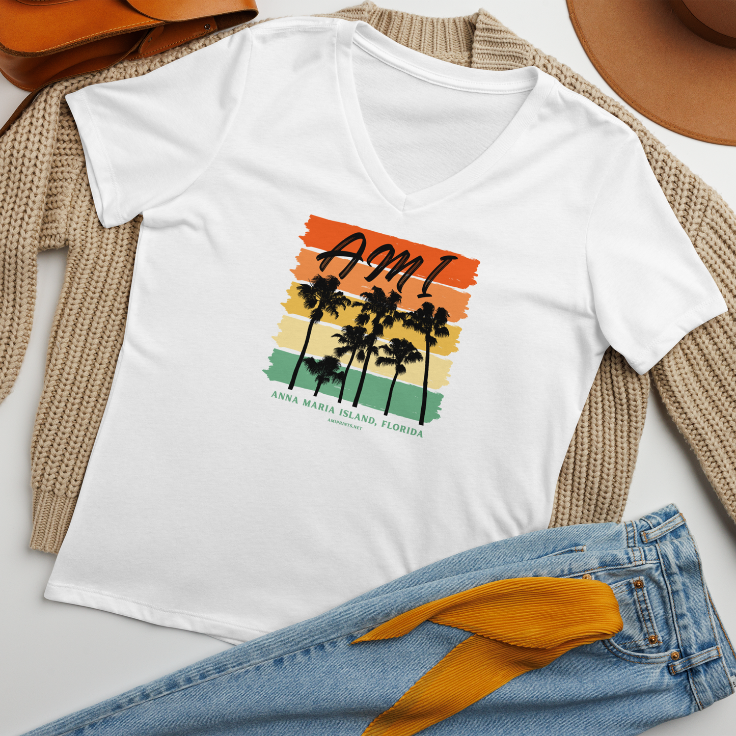 Women's Anna Maria Island Coastal Bliss T-Shirt