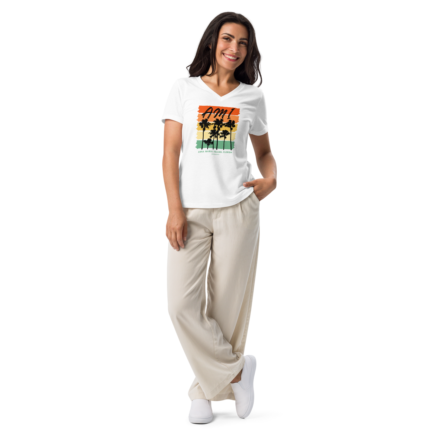 Women's Anna Maria Island Coastal Bliss T-Shirt