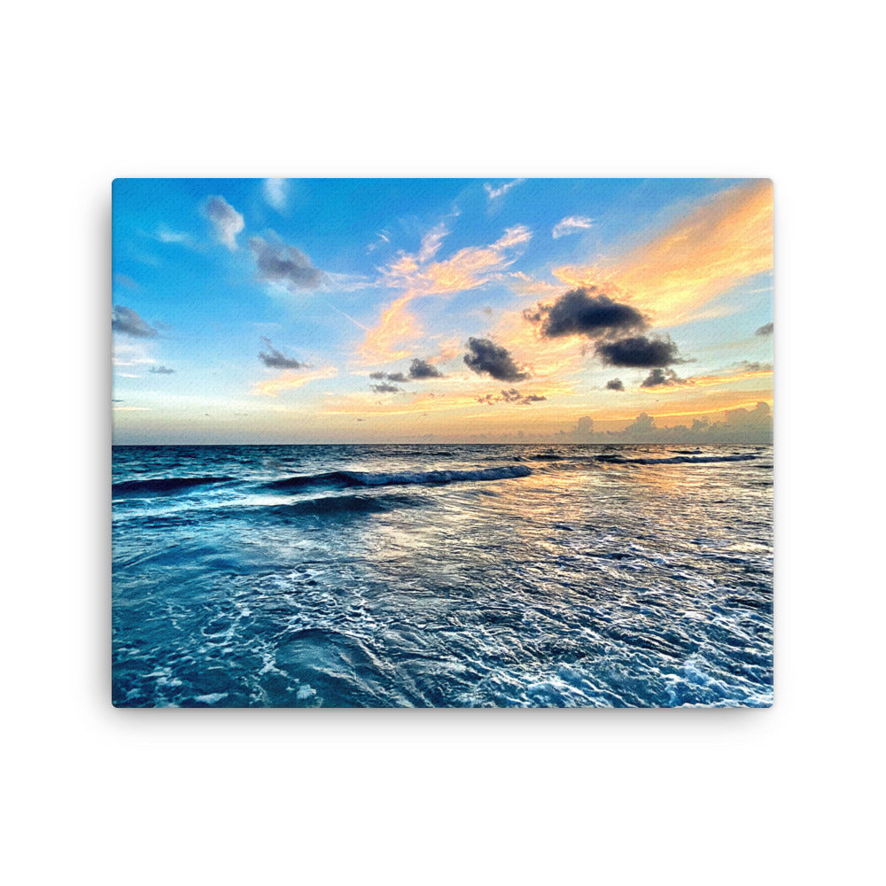 Bradenton Beach Sunset Canvas Print