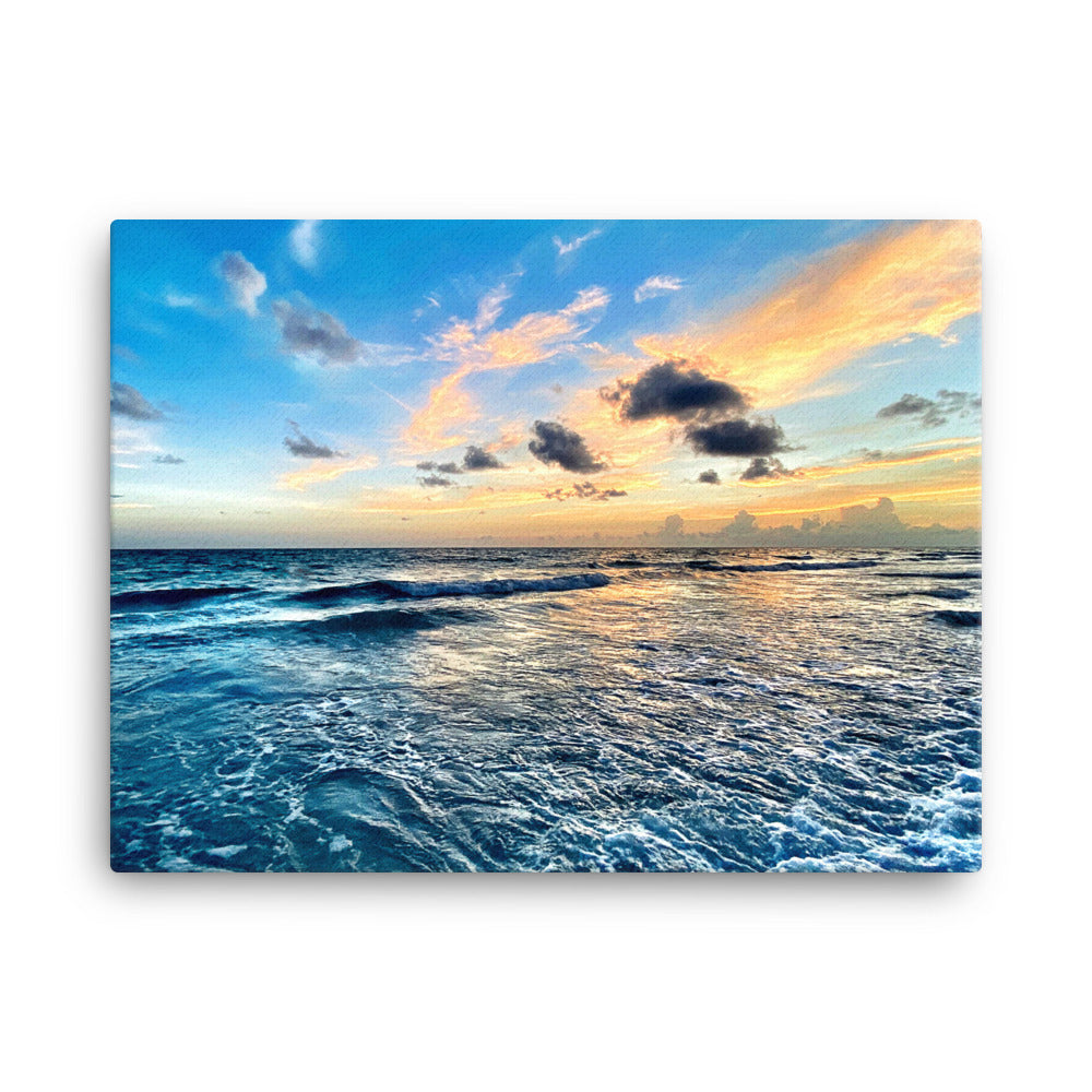 Bradenton Beach Sunset Canvas Print