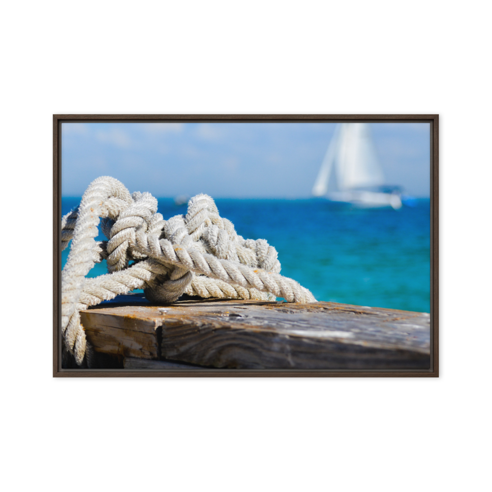 Set Sail - 24" x 36" Framed Canvas