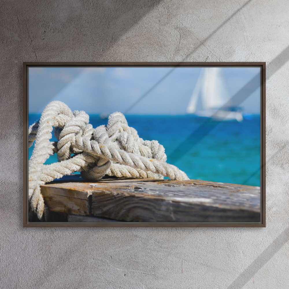 Set Sail - 24" x 36" Framed Canvas