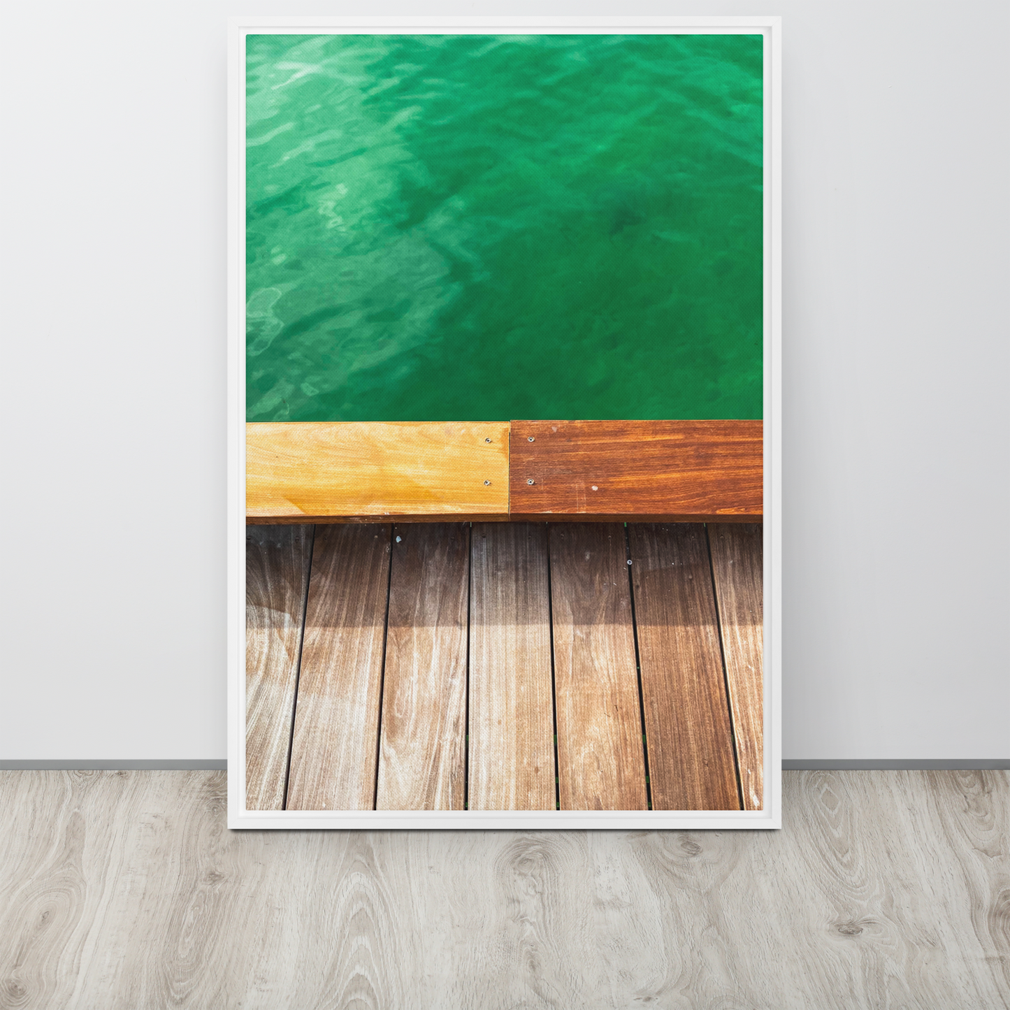 Anna Maria City Pier: Coastal Charm Framed canvas