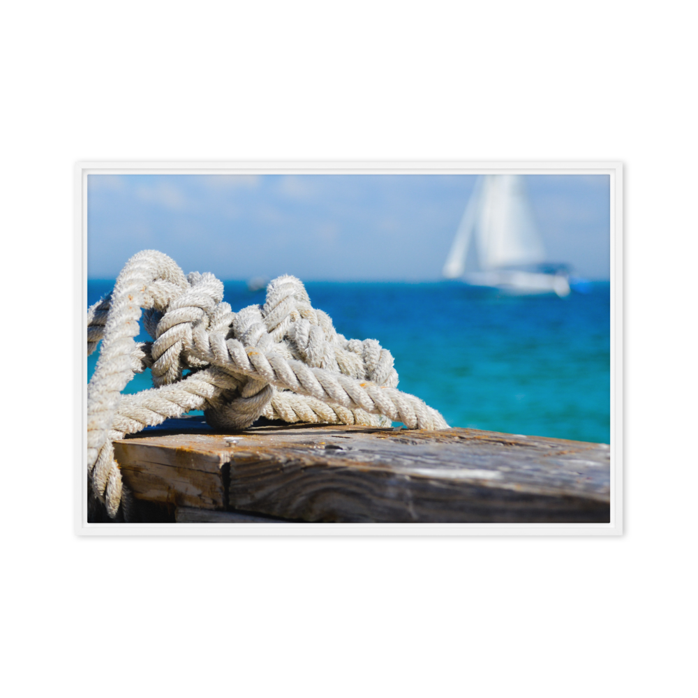 Set Sail - 24" x 36" Framed Canvas