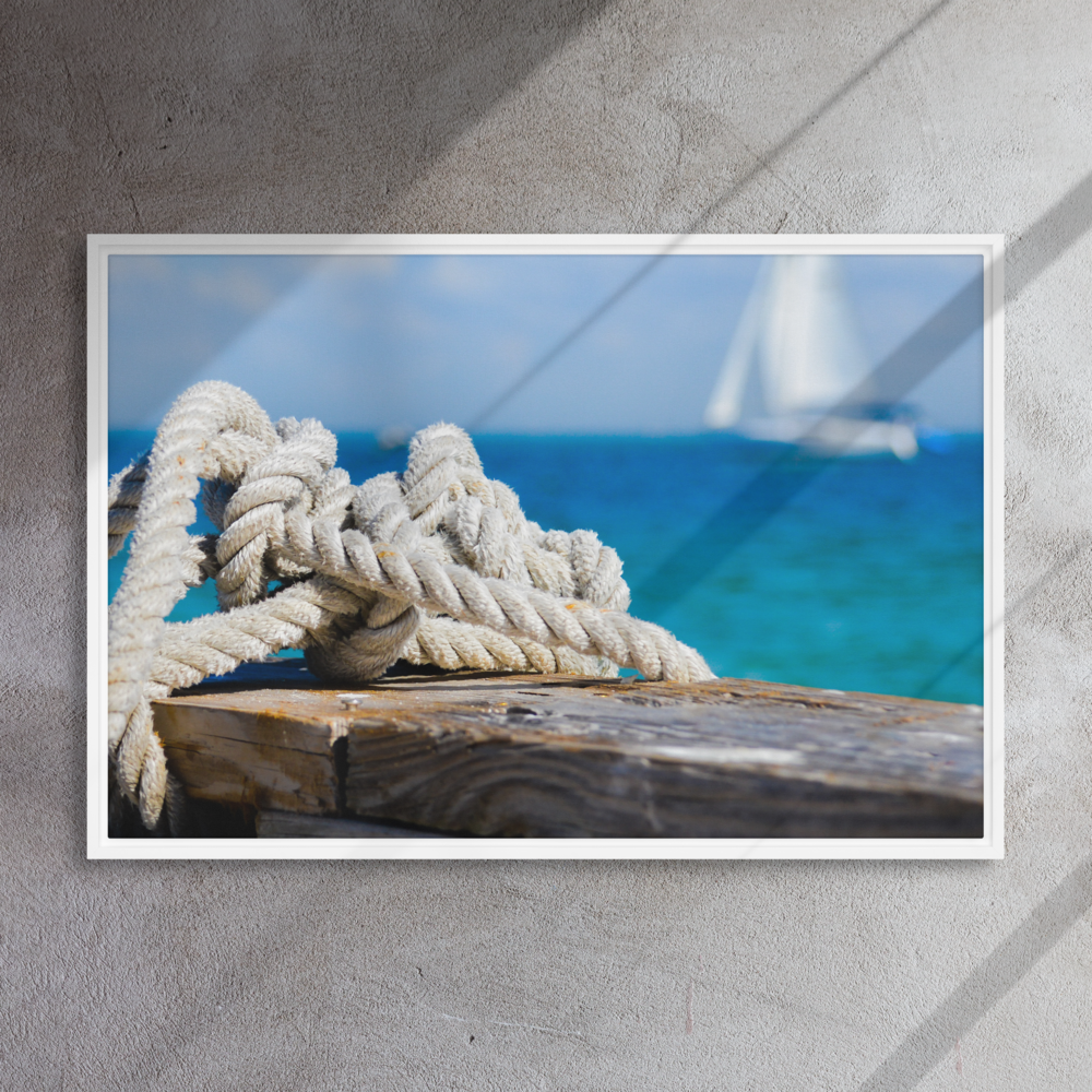 Set Sail - 24" x 36" Framed Canvas